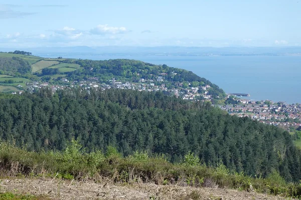 From high Bridleway between Minehead and Dunster